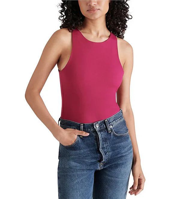 Steve Madden Nico Bodysuit- Forest Berry