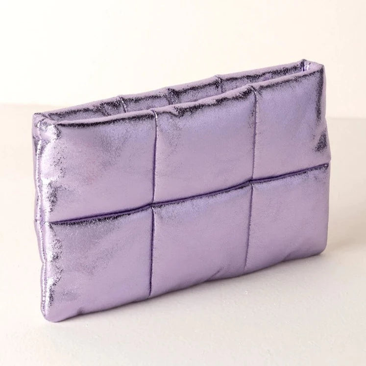 Shiraleah Skyler Zip Pouch- Lilac