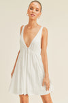 Reset By Jane Kamala Dress- White