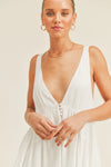 Reset By Jane Kamala Dress- White