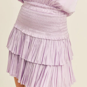 Reset By Jane Silky Amore Skirt- Lilac