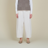 Ellie Taper Pant- Milk