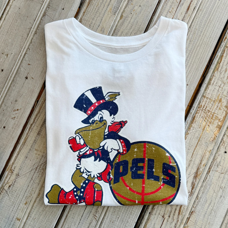 Retro Fair Pels Tee- White