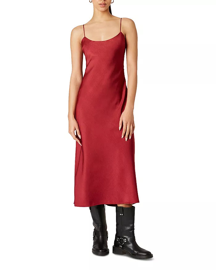 NIA Rumble Dress- Garnet