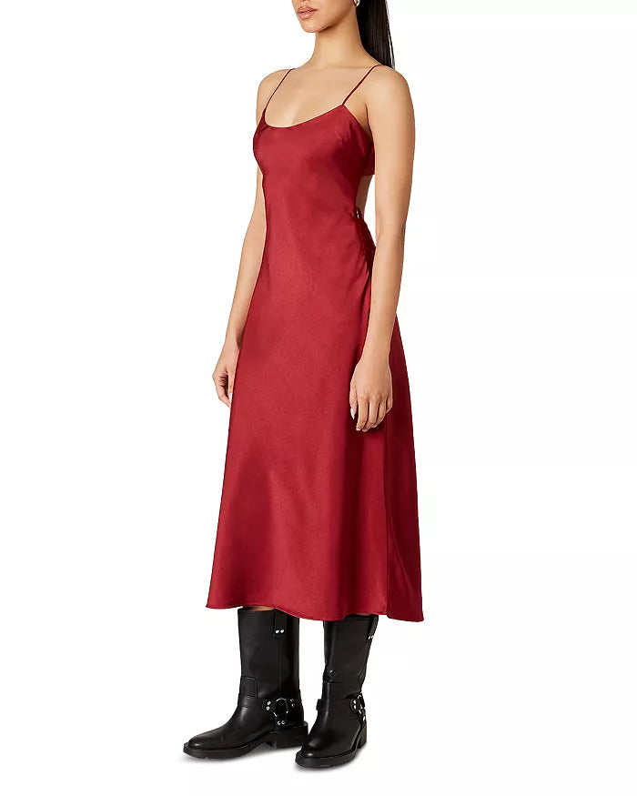 NIA Rumble Dress- Garnet