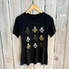 9 FDL Burnout Tee- Black