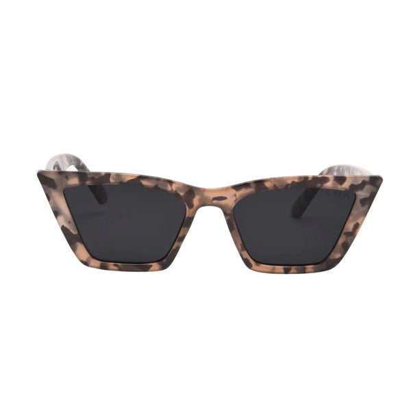 I-SEA Rosey Sunglasses- Blonde Tort/Smoke Polarized Sunglasses