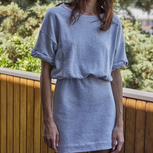 By Together Midday Stroll Dress- Light Grey