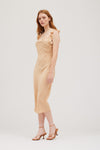 Grade & Gather Slip Dress- Apricot