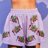 Jest for Fun Shorts- Light Purple