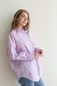 Things Between Aspen Button Down- Lavender