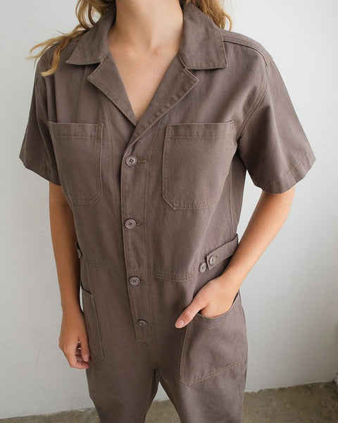 Bailey Jumpsuit- Charcoal