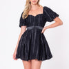 Home For The Holidays Dress- Black