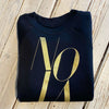 NOSL Crop Sweatshirt- Black/Gold