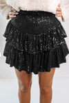 Twinkle All Night Skort- Black