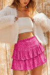 Twinkle All Night Skort- Pink