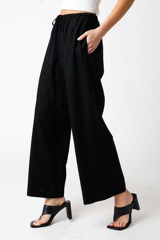 Olivaceous Alina Pant- Black