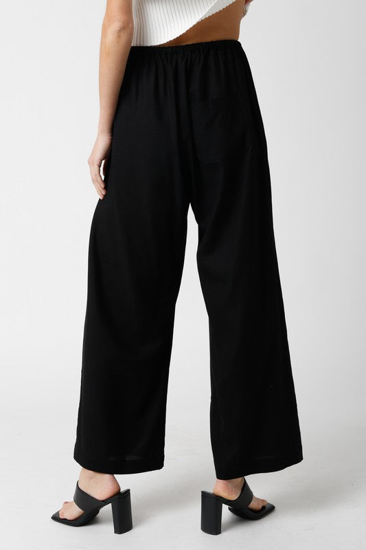 Olivaceous Alina Pant- Black