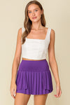 Tennis Skort- Purple