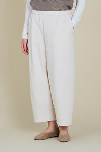 Ellie Taper Pant- Milk