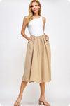 Strut and Bolt Luna Dress- Taupe/White