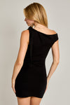 Sabrina Sweater Dress- Black