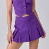 Daphne Gameday Skort- Purple