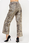 Strut and Bolt Leopard Pant- Taupe