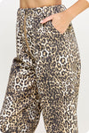 Strut and Bolt Leopard Pant- Taupe