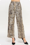 Strut and Bolt Leopard Pant- Taupe