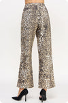 Strut and Bolt Leopard Pant- Taupe