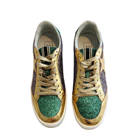 Shu Shop Mardi Gras Glitter Star Sneaker