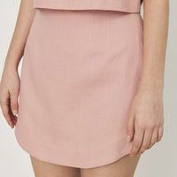 Deluc Pollock Skirt- Pale Pink