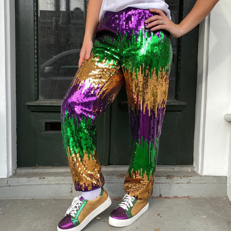 Nolaverse MG Ombre Sequin Jogger