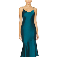 Steve Madden Lucille Dress- Midnight Teal