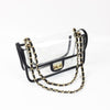 Crossbody Stadium Bag- Black/Gold