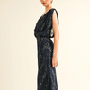 Reset by Jane Glam Dress- Navy/Gold