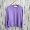 Mardi Gras Embroidered Sweatshirt- Lavender