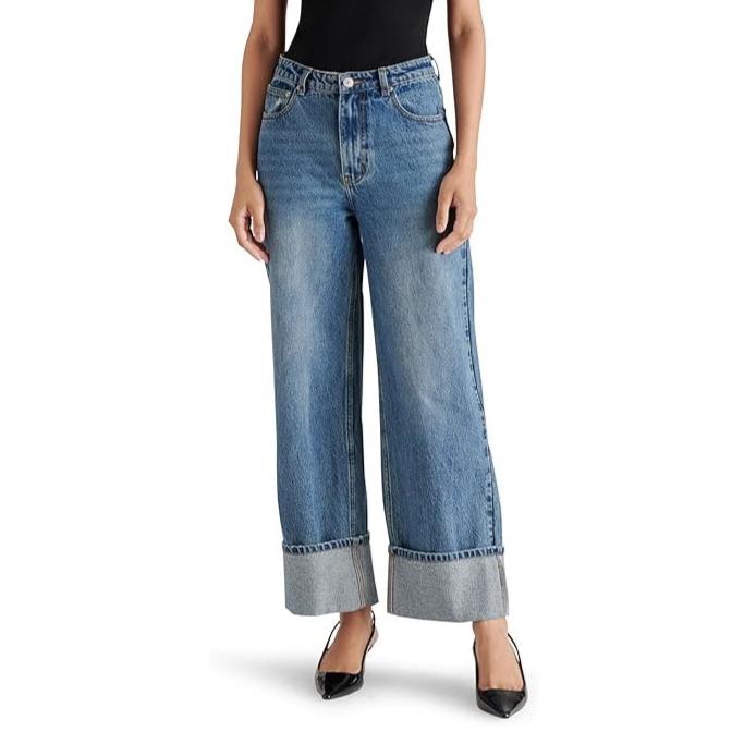 Steve Madden Noelie Pant- Blue Denim