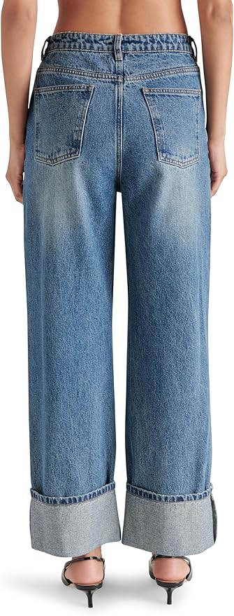 Steve Madden Noelie Pant- Blue Denim