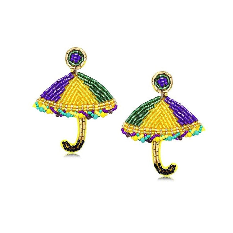 Mardi Umbrella Earrings