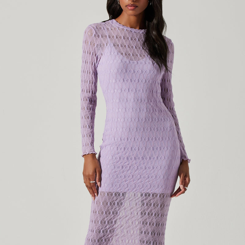 ASTR Annisa Dress- Lilac