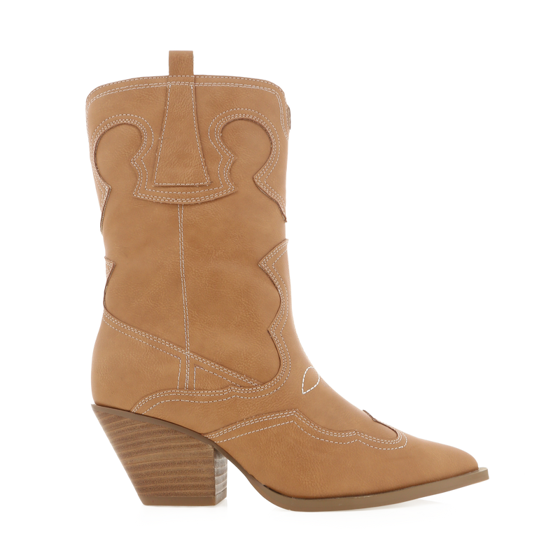 Billini Adriel Cowboy Boots- Casual Camel