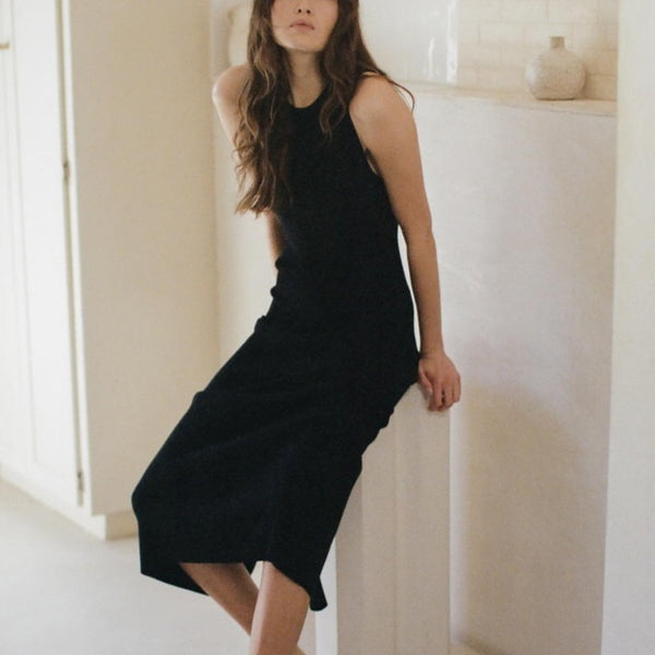 A. Ren Eloise Maxi Dress- Black