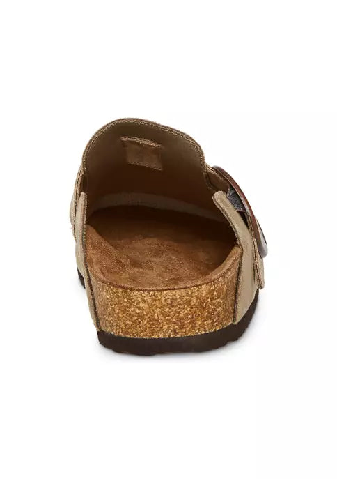 Madden Girl Prim Clogs- Taupe