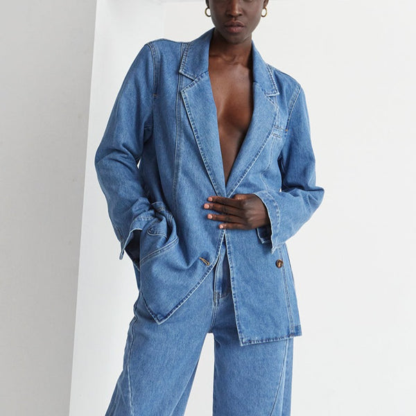 Brandi Denim Blazer