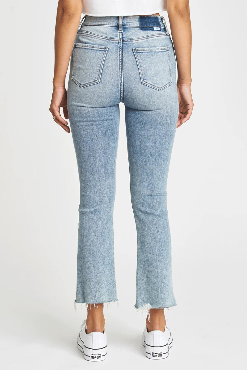 Daze Shy Girl High Rise Crop Flare- Player