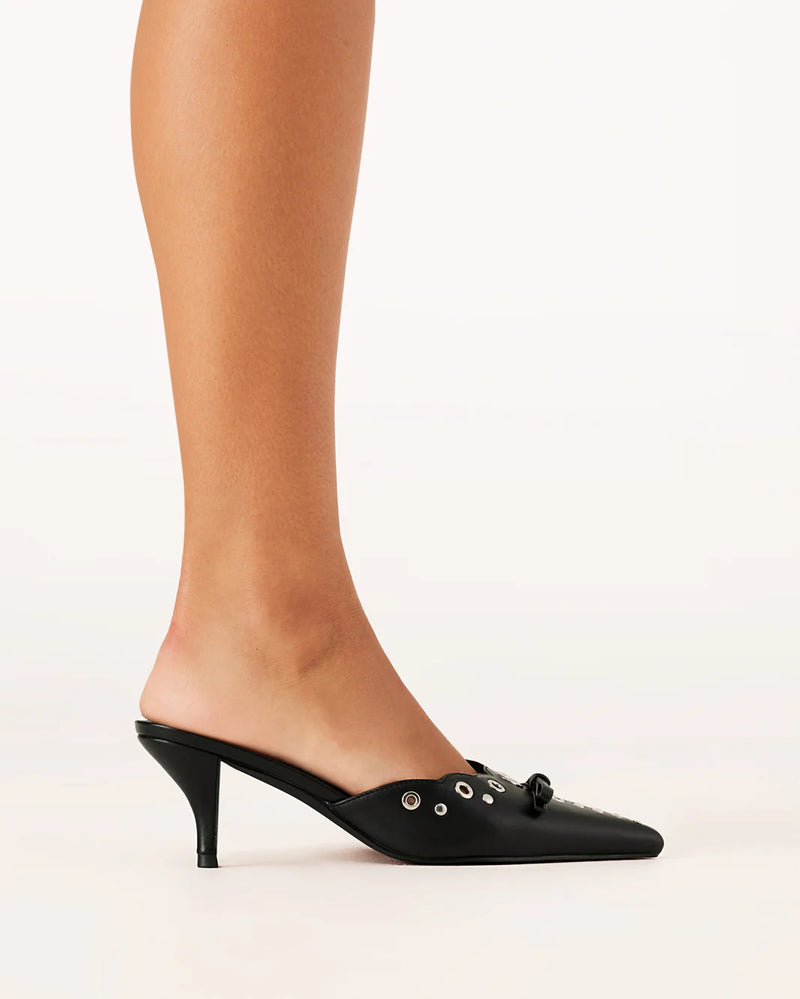 Billini Elio Kitten Heel- Black