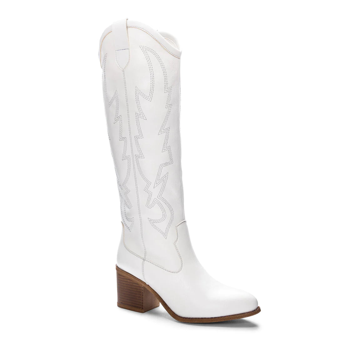 Dirty Laundry Upwind Western Boot- White