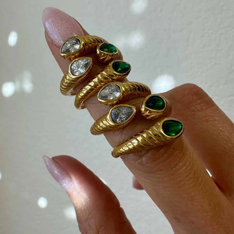 Bracha Hunter Wrap Ring - Gold